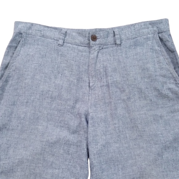 Patagonia Men’s‎ Blue Chambray Back Step Shorts Size: 34 - Picture 2 of 10